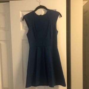 Silence+Noise Cutout Skater Dress